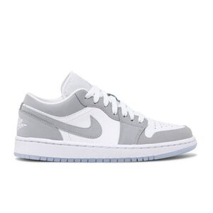 Brand New Air Jordan 1 Low 'White Wolf Grey' Size Women's 8.5 Sku DC0774 105